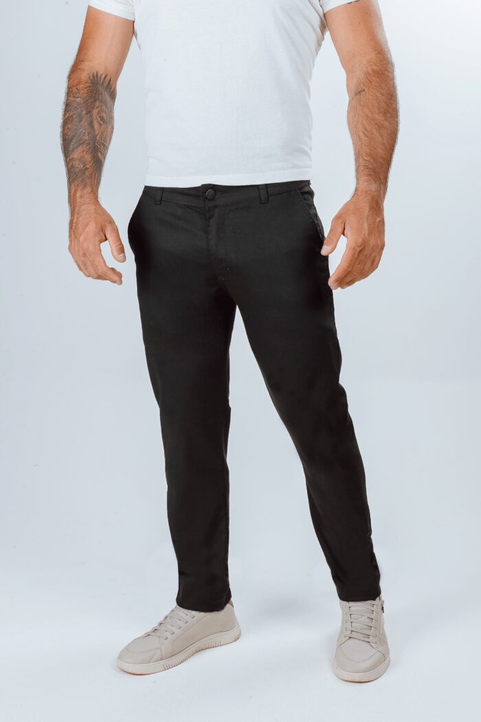 calÇa jeans masculina bolso faca