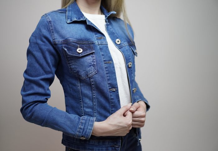 jaqueta jeans femenina
